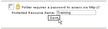 Removing password protection